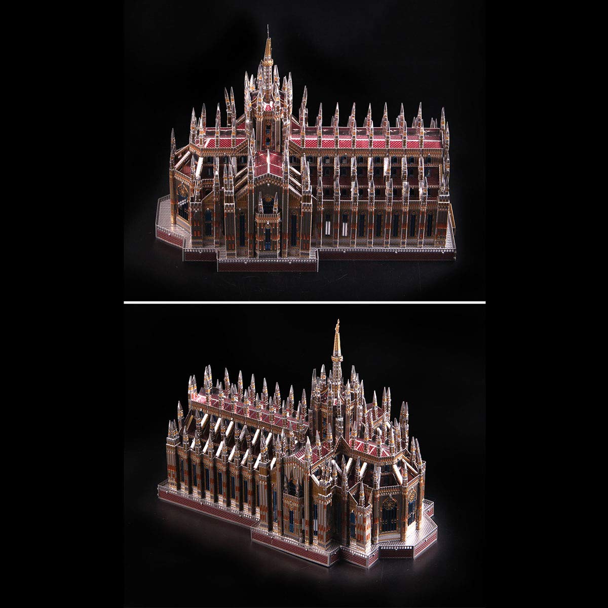 Amazon.co.jp: 3Dメタルパズルミラノ大聖堂ドゥオーモディミラノビルド